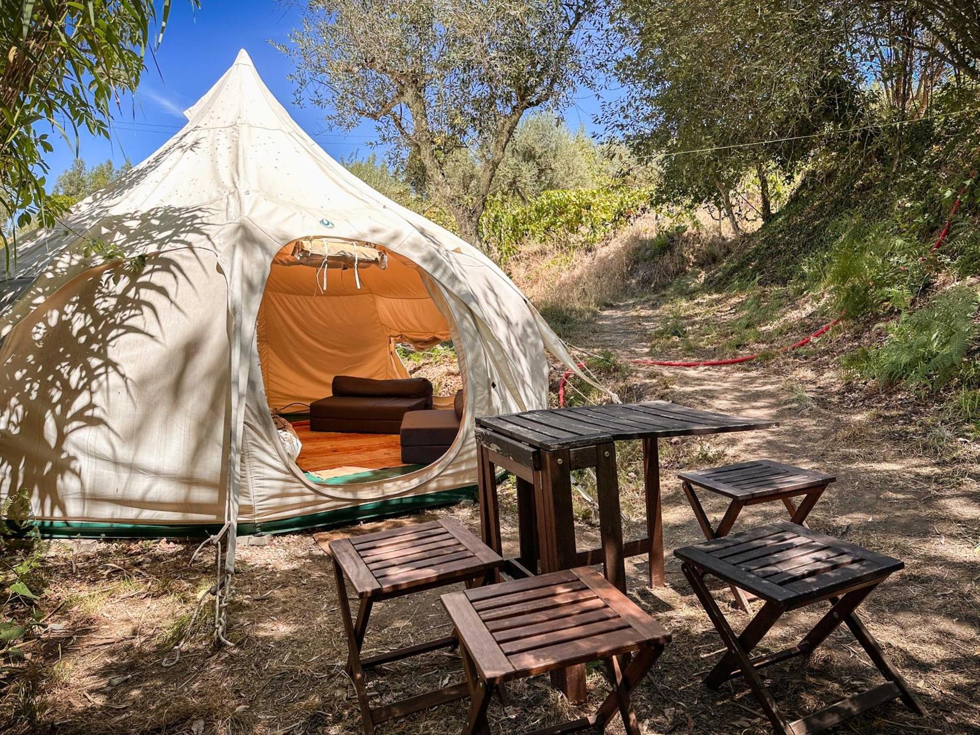Glamping Do Ze Hotell Cernache do Bonjardim Eksteriør bilde